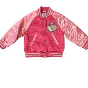 Disney Pink Minnie Mouse Kids Jacket